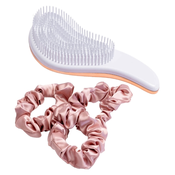 ๐๐ BNIB Relaxation & Hygiene Bathroom Bundle Brush, Hammam Mitt, Back Scrubber - Picture 3 of 7